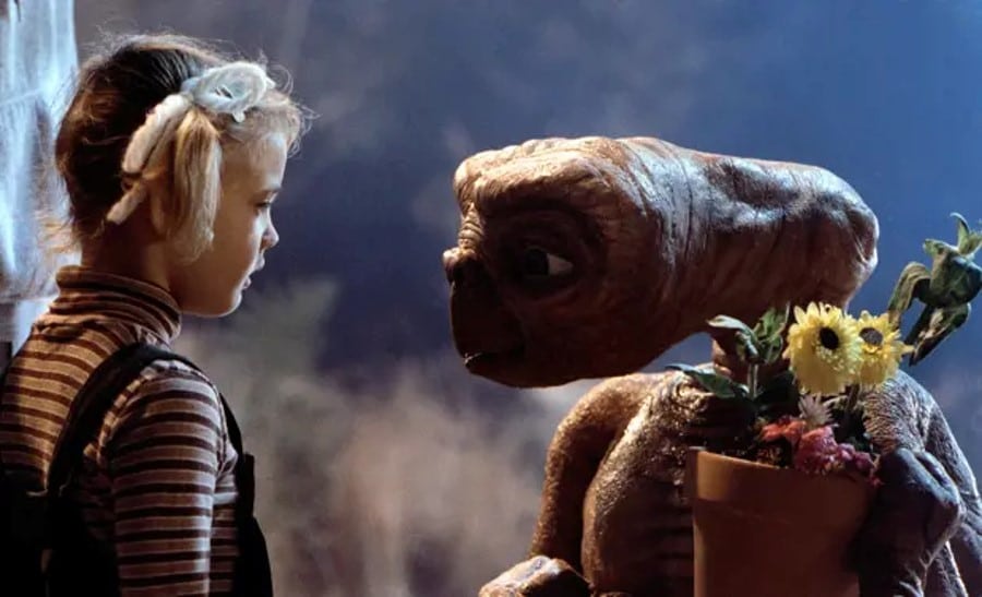 Shot uit film E.T.